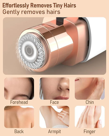 2 in 1 electric eyebrow trimmer