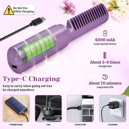 . Rechargeable Mini Straightener